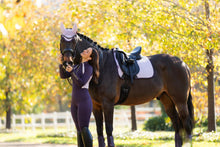 Load image into Gallery viewer, LeMieux Suede Dressage Saddle Pad Lilac
