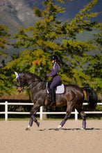Load image into Gallery viewer, LeMieux Suede Dressage Saddle Pad Lilac
