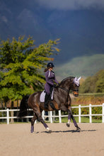 Load image into Gallery viewer, LeMieux Suede Dressage Saddle Pad Lilac
