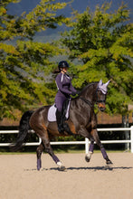 Load image into Gallery viewer, LeMieux Suede Dressage Saddle Pad Lilac
