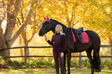 Load image into Gallery viewer, LeMieux Loire Dressage Saddle Pad Cranberry
