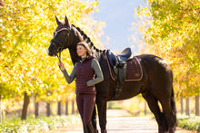 Load image into Gallery viewer, LeMieux Loire Classic Dressage Saddle Pad Damson
