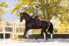 Load image into Gallery viewer, LeMieux Loire Classic Dressage Saddle Pad Damson
