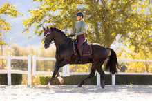 Load image into Gallery viewer, LeMieux Loire Classic Dressage Saddle Pad Damson
