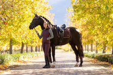 Load image into Gallery viewer, LeMieux Loire Classic Dressage Saddle Pad Damson
