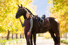 Load image into Gallery viewer, LeMieux Loire Classic Dressage Saddle Pad Damson
