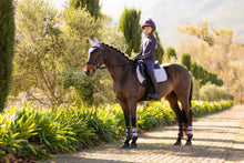 Load image into Gallery viewer, LeMieux Suede Dressage Saddle Pad Lilac
