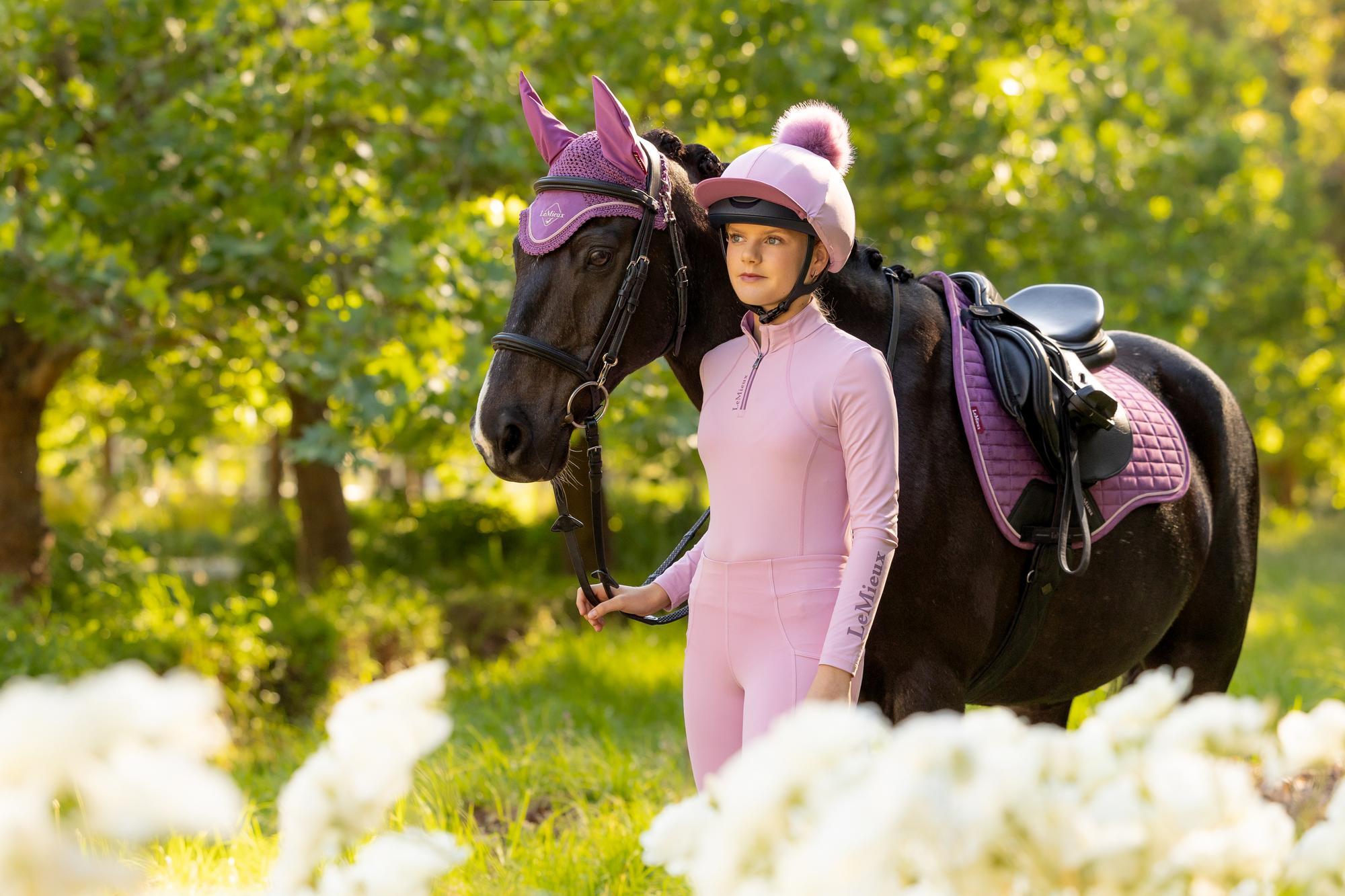 LeMieux Suede GP Saddle Pad Mallow