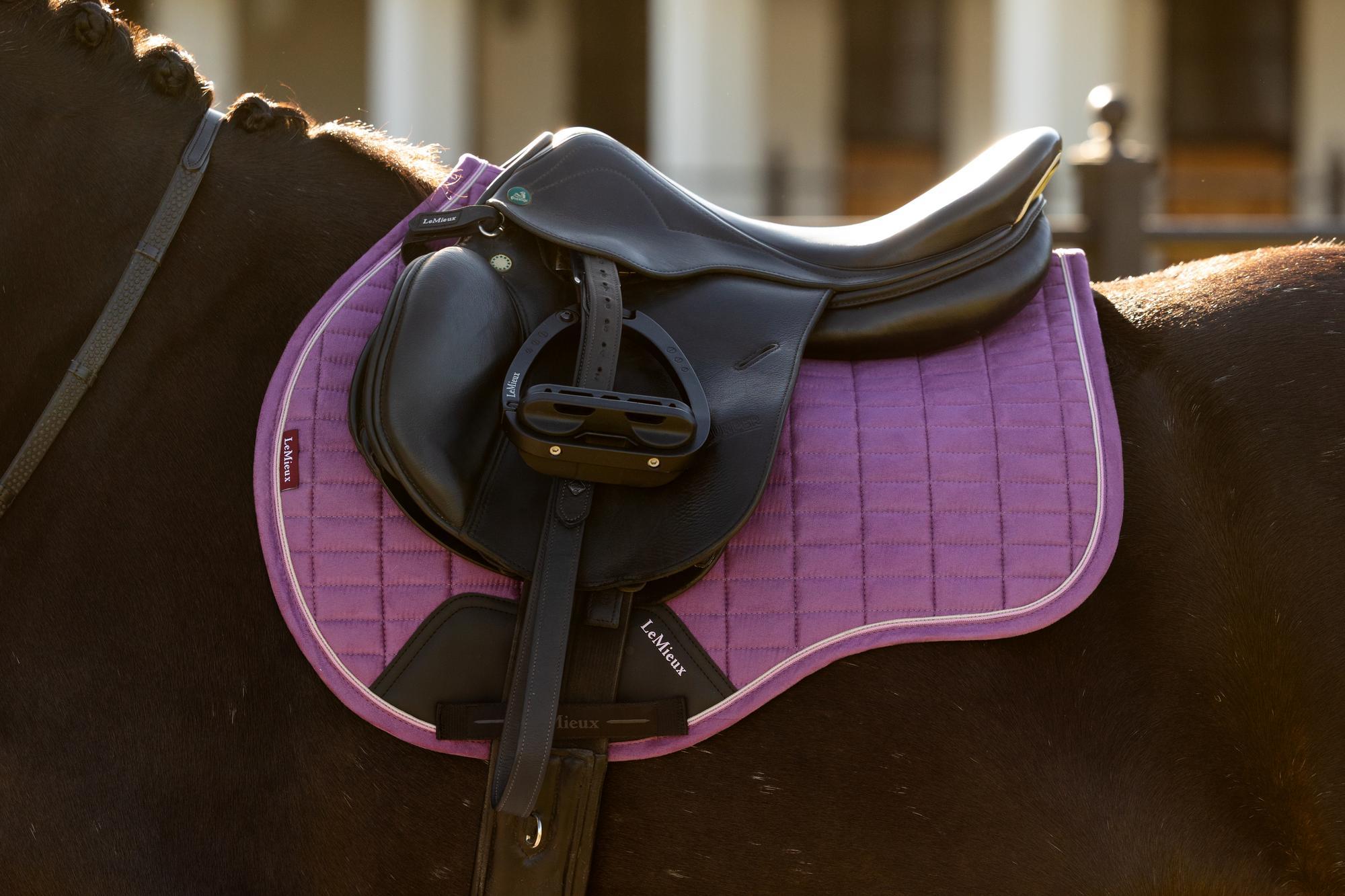 LeMieux Suede GP Saddle Pad Mallow