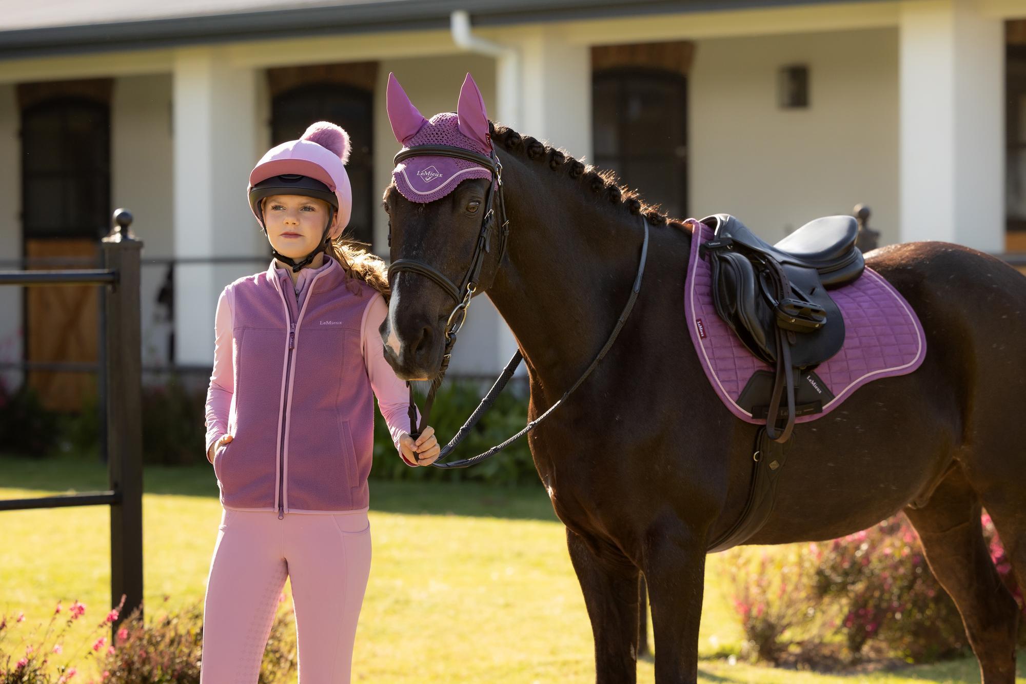 LeMieux Suede GP Saddle Pad Mallow