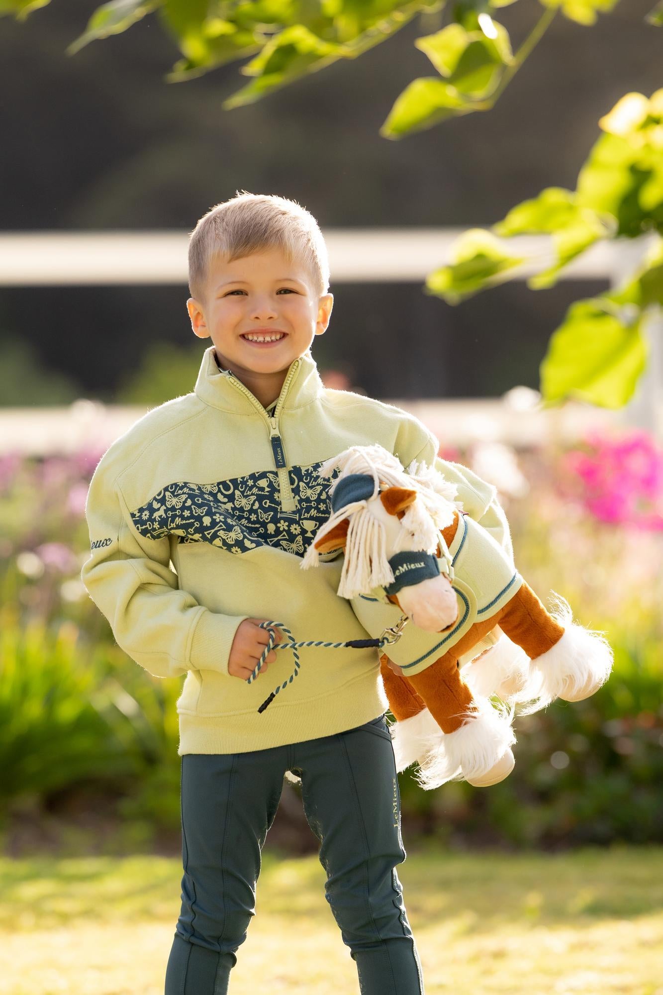 LeMieux Mini Quinn Quarter Zip Sweater