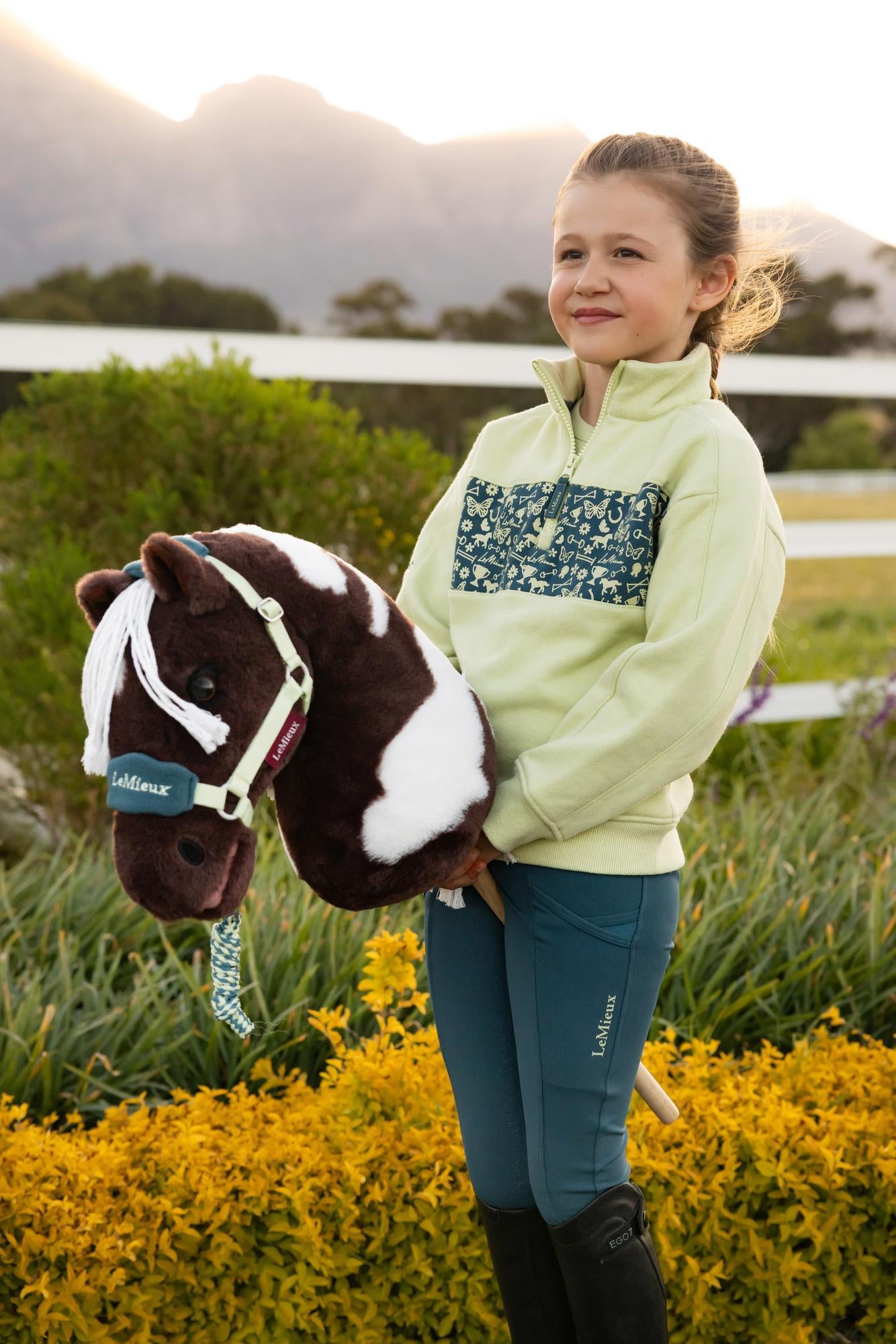 LeMieux Mini Quinn Quarter Zip Sweater