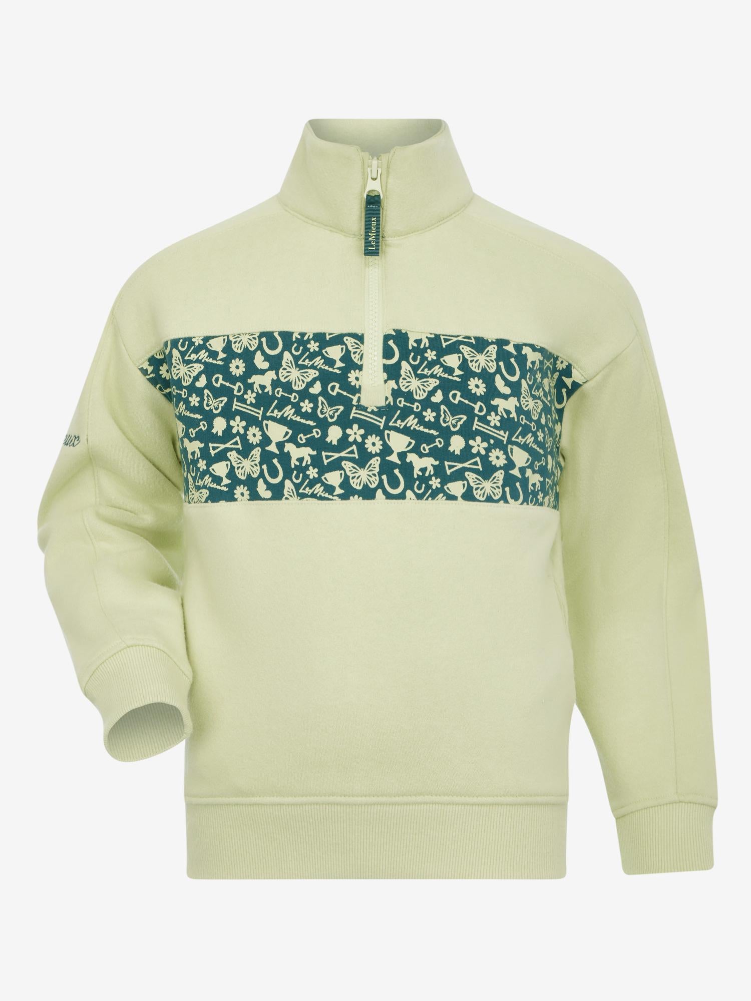 LeMieux Mini Quinn Quarter Zip Sweater