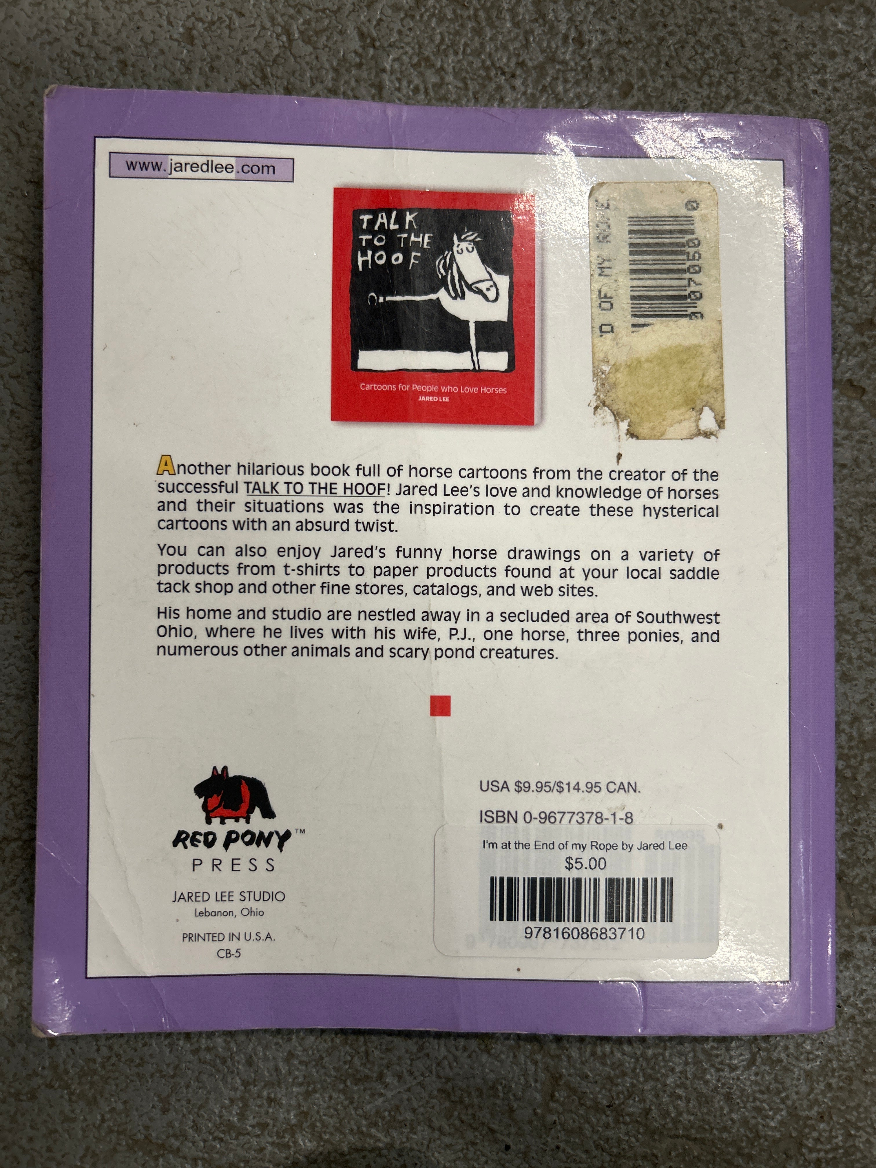 I'm at the End of my Rope by Jared Lee-Book-Evolution Equestrian Co.-Evolution Equestrian Co.