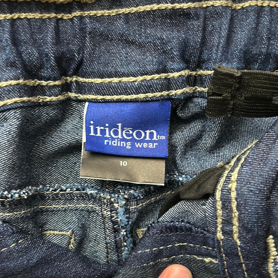 Irideon Childs Demin Breeches 10-Breeches-Consignment-Evolution Equestrian Co.