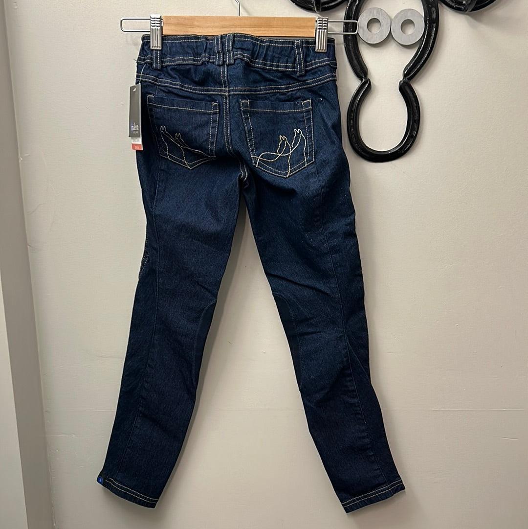 Irideon Childs Demin Breeches 10-Breeches-Consignment-Evolution Equestrian Co.