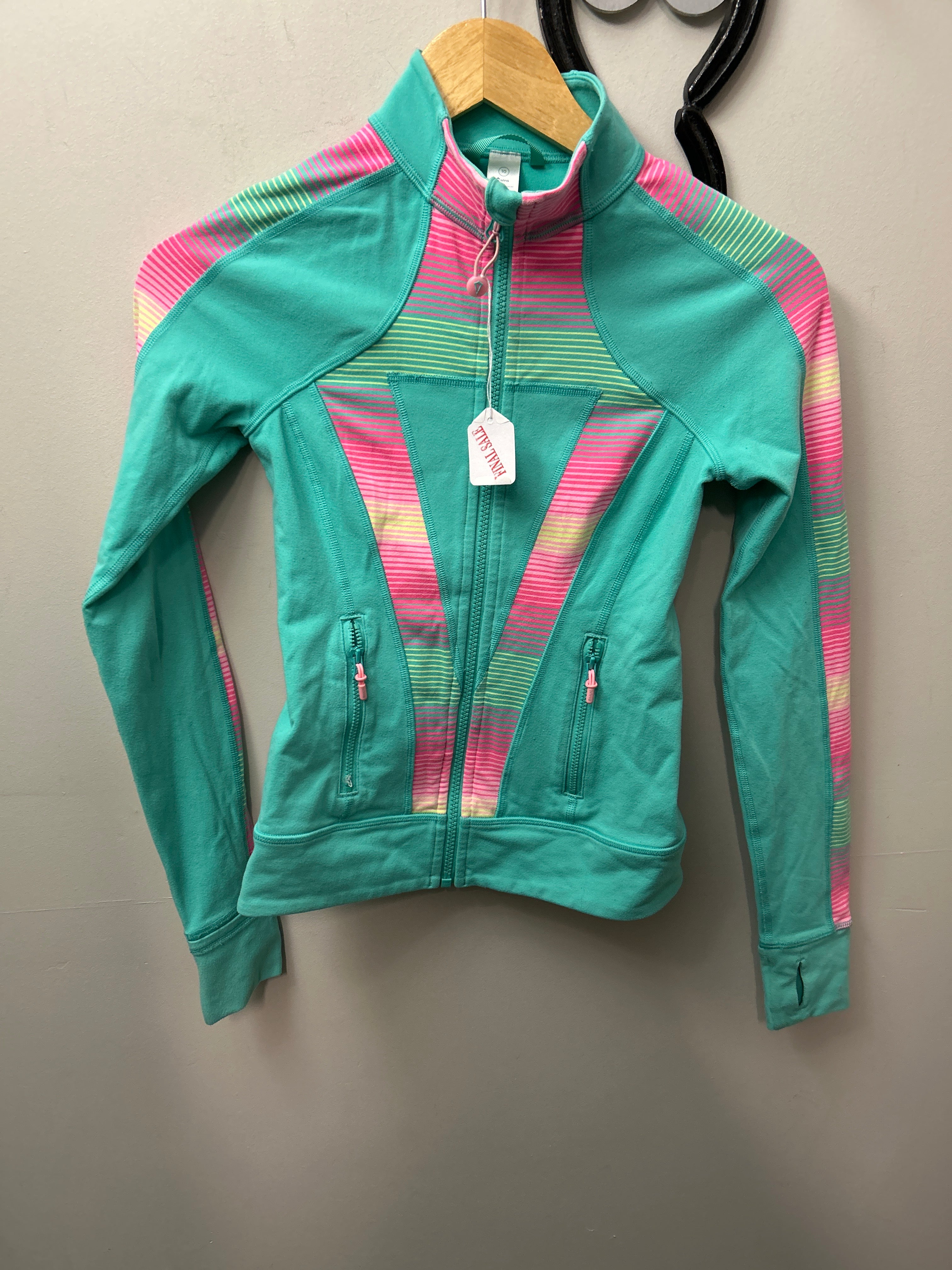 Ivivva Turquoise Kid's Jacket 10-Jeans-Consignment-Evolution Equestrian Co.