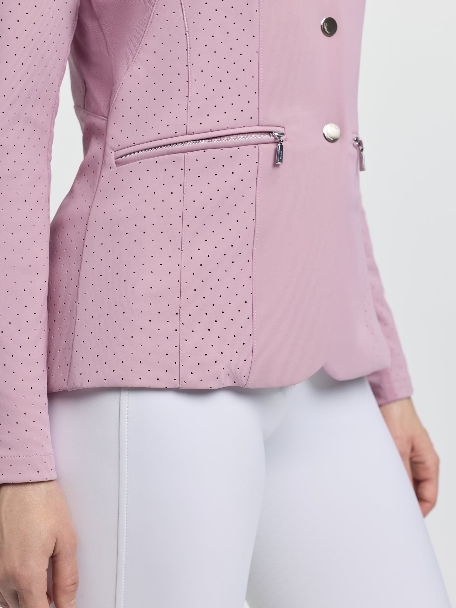 Jessica Mesh Show Jacket Fondant-Show Jacket-LeMieux-US 12 / UK 16-Evolution Equestrian Co.