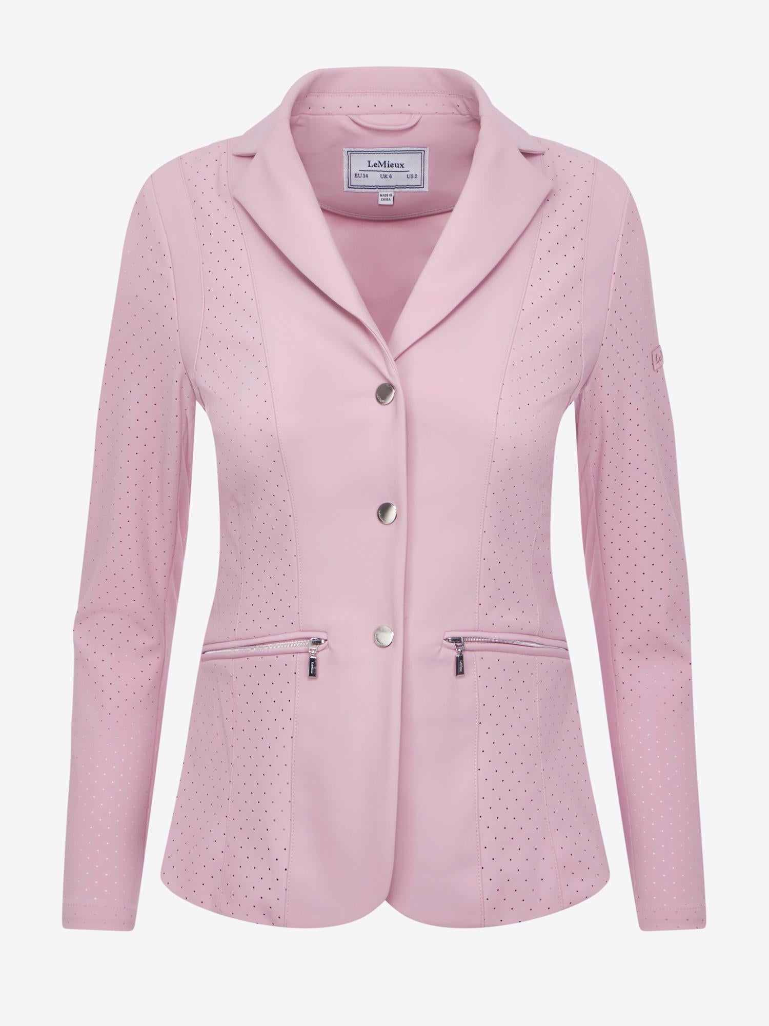 Jessica Mesh Show Jacket Fondant-Show Jacket-LeMieux-US 12 / UK 16-Evolution Equestrian Co.