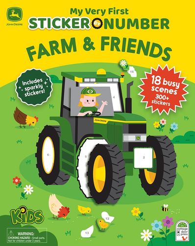 John Deere Kids Farm & Friends Activity Book-Book-Can Pro Equestrian Supply-Evolution Equestrian Co.