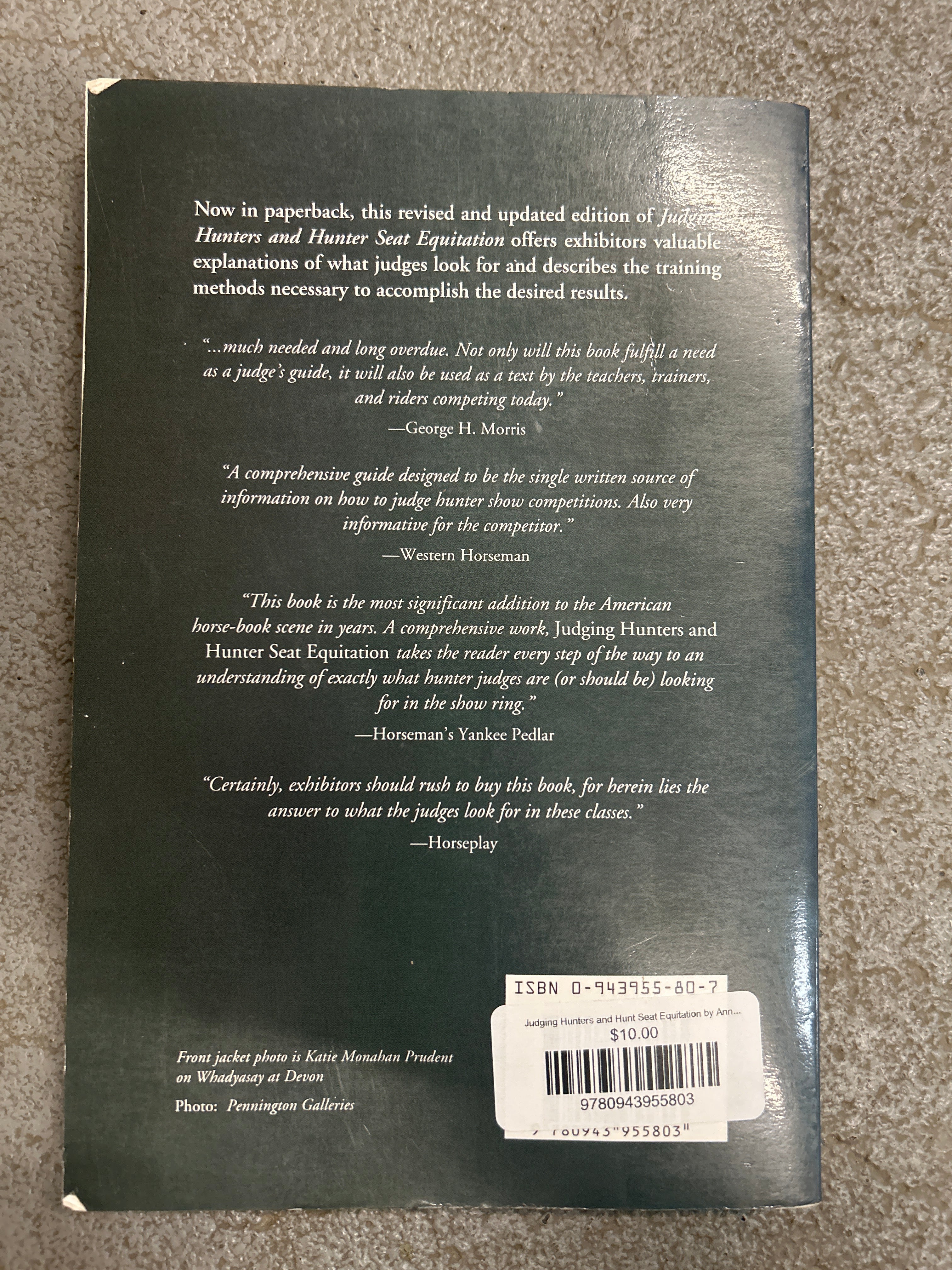 Judging Hunters and Hunt Seat Equitation by Anna Jane White- Mullin-Book-Evolution Equestrian Co.-Evolution Equestrian Co.