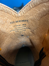 Load image into Gallery viewer, Justin Ladies Orange Cowboy Boots 8B-Cowboy Boots-Consignment-Evolution Equestrian Co.

