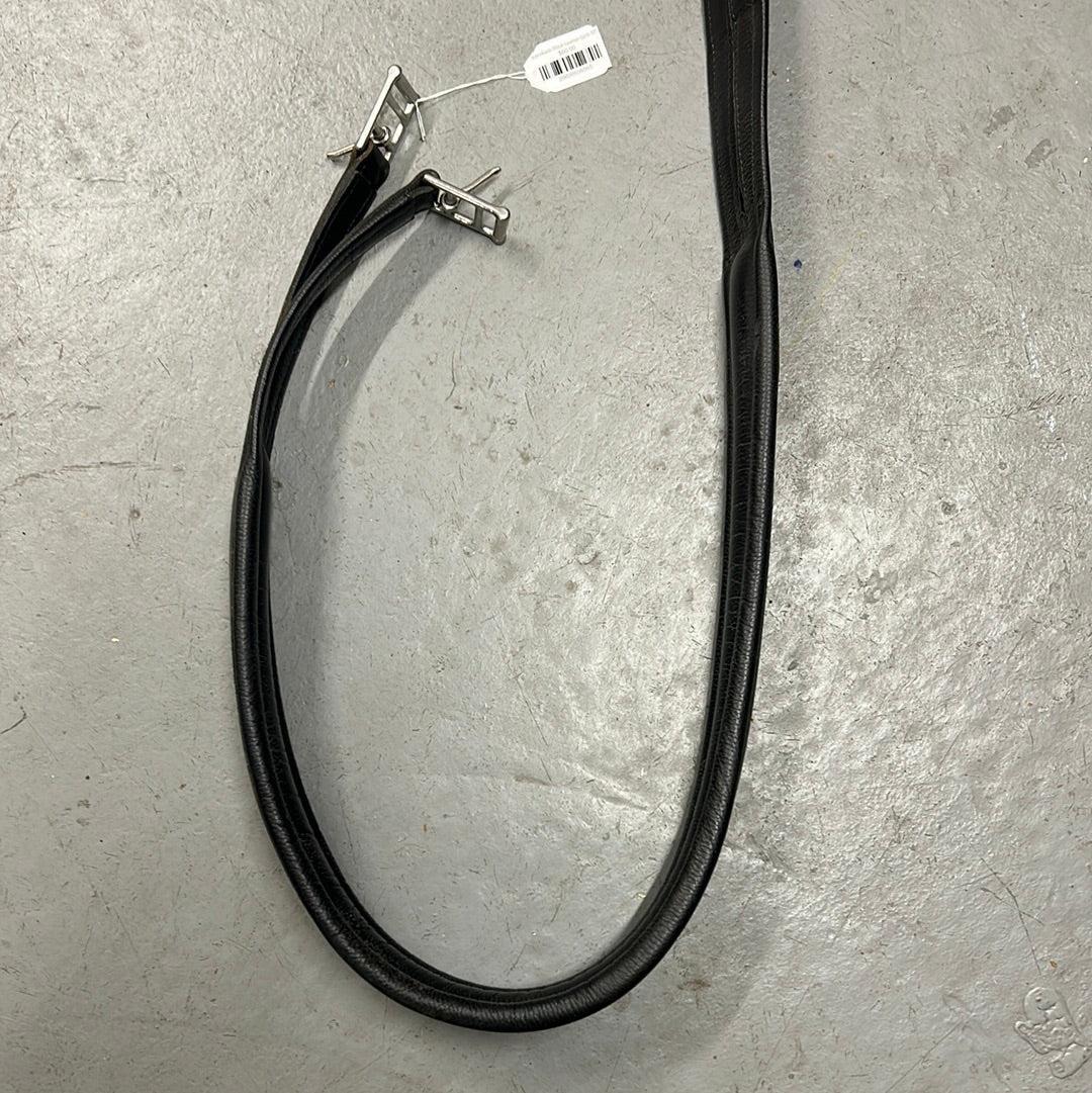 Kavalkade Black Leather Girth 53"-English Tack-Consignment-Evolution Equestrian Co.