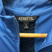 Load image into Gallery viewer, Kerrits Blue Short Sleeve Shirt Large-Riding Shirts-Consignment-Evolution Equestrian Co.
