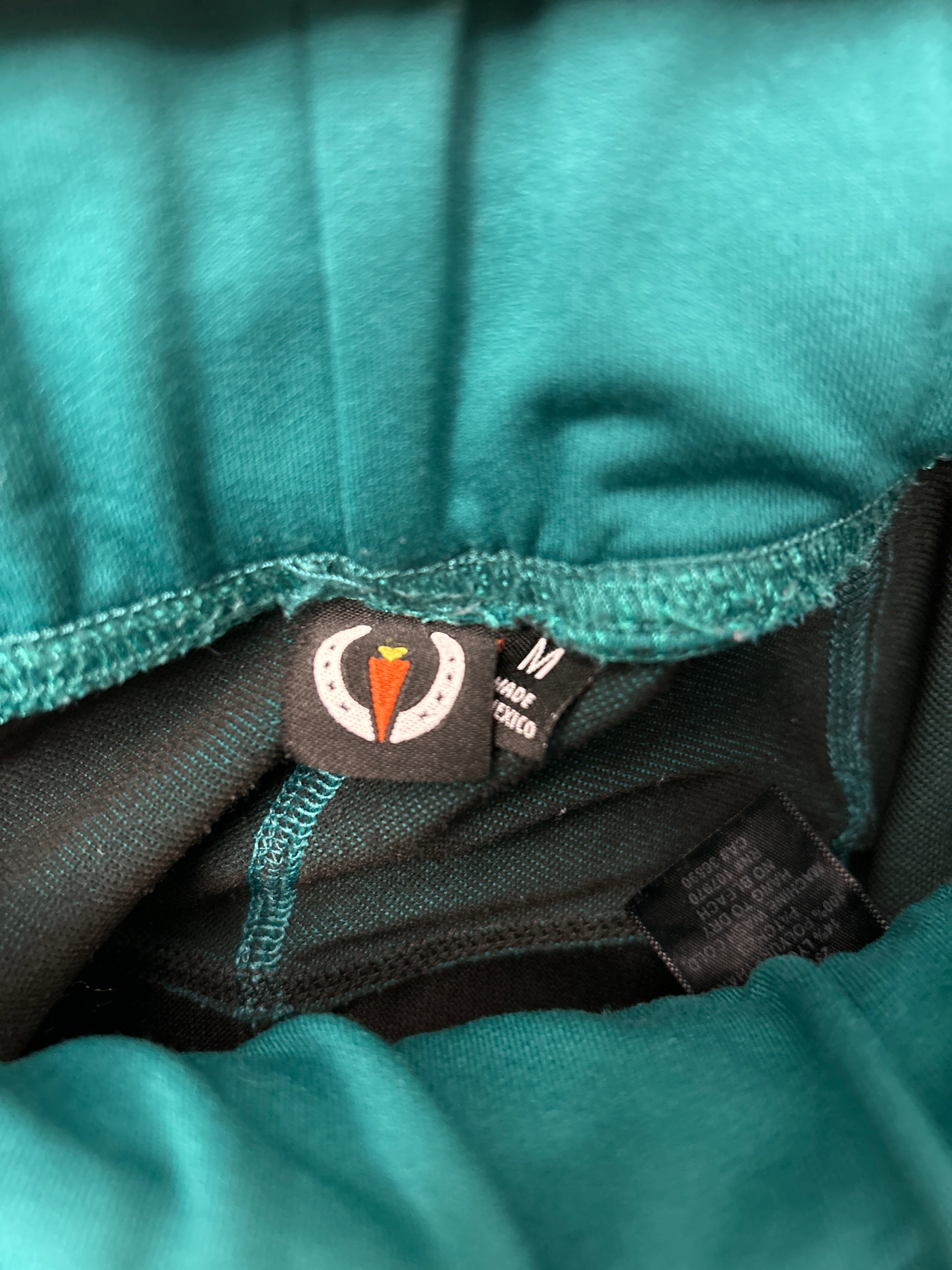 Kerrits Full Seat Riding Leggings Teal Medium-Breeches-Consignment-Evolution Equestrian Co.