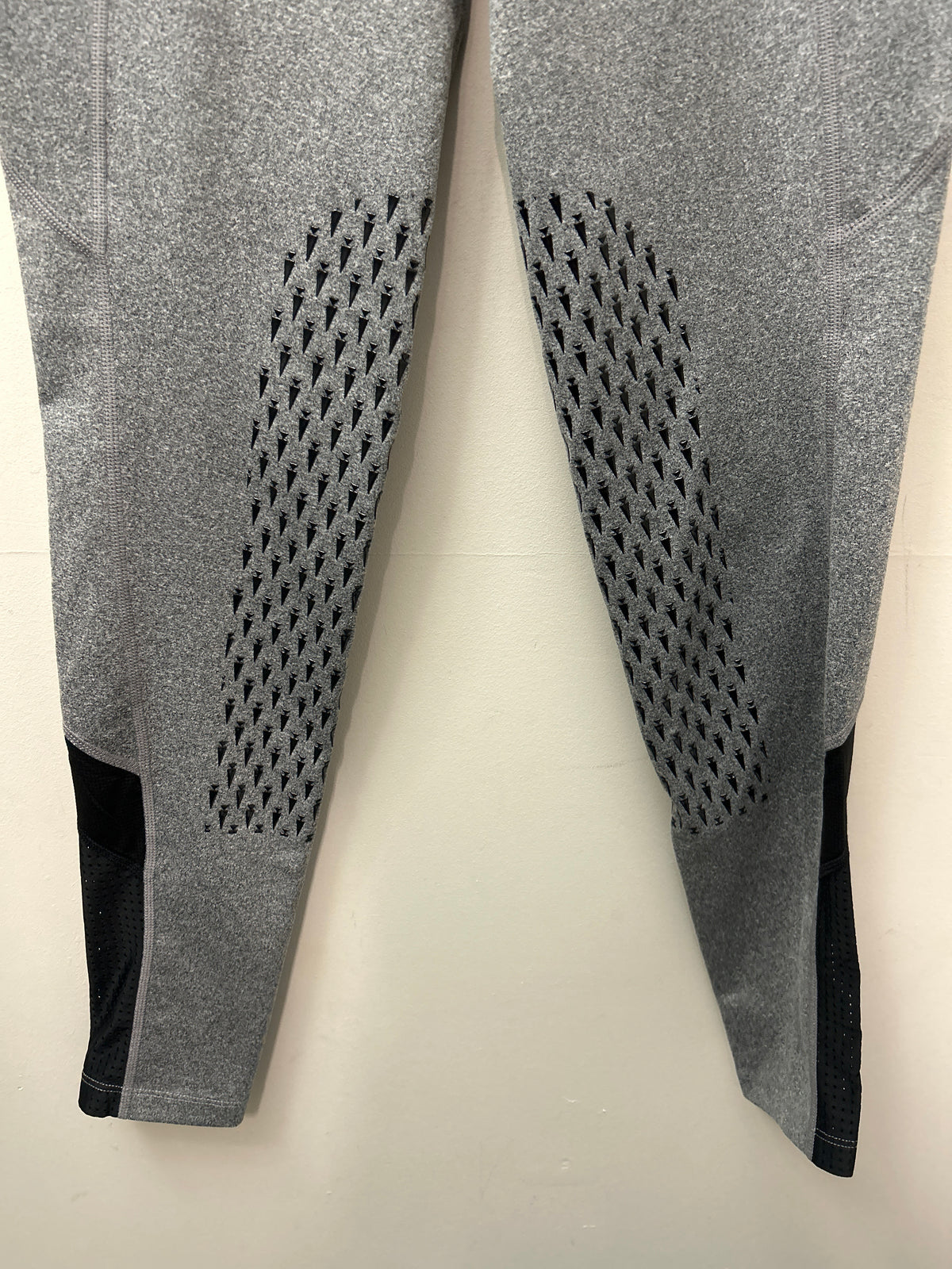 Kerrits Grey Riding Tights Small-Breeches-Consignment-Evolution Equestrian Co.