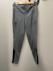 Kerrits Grey Riding Tights Small-Breeches-Consignment-Evolution Equestrian Co.