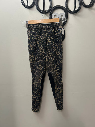 Kerrits Kid's Camo Riding Tights Small-Breeches-Consignment-Evolution Equestrian Co.