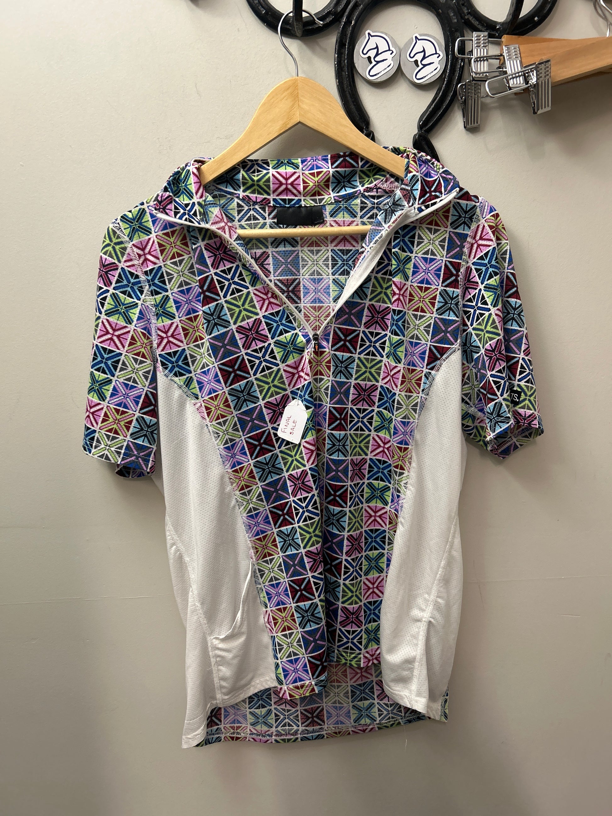 Kerrits Ladies Large Shirt-Riding Shirts-Consignment-Evolution Equestrian Co.