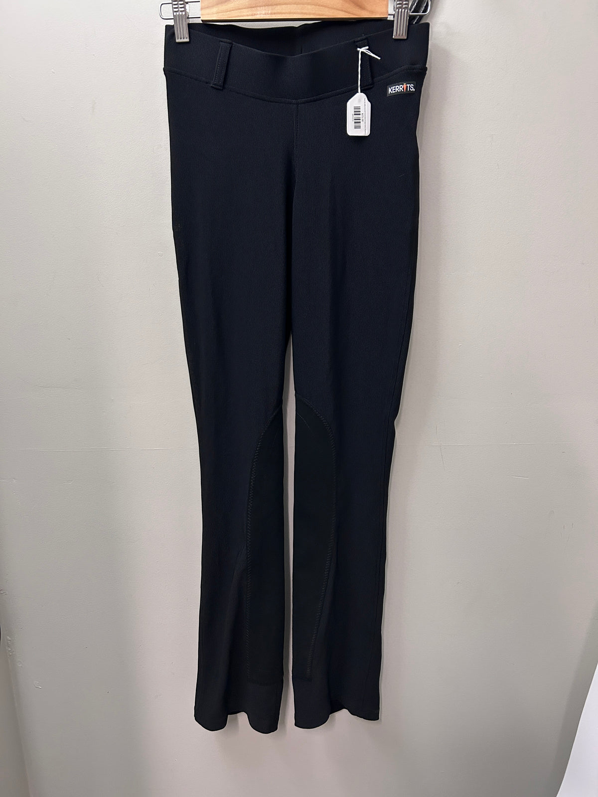 Kerrits Microcord Extended Knee Patch Bootcut Riding Pant Small-Breeches-Consignment-Evolution Equestrian Co.