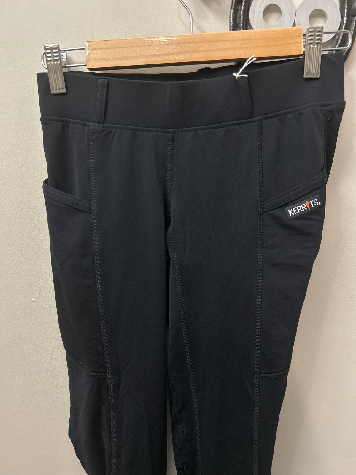 Kerrits Power Stretch Pocket Winter Tight Small-Breeches-Consignment-Evolution Equestrian Co.