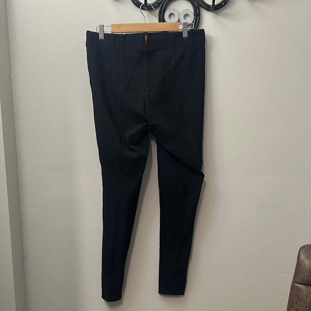 Kerrits Pull On Knee Patch Riding Tights XL-Clothing-Consignment-Evolution Equestrian Co.