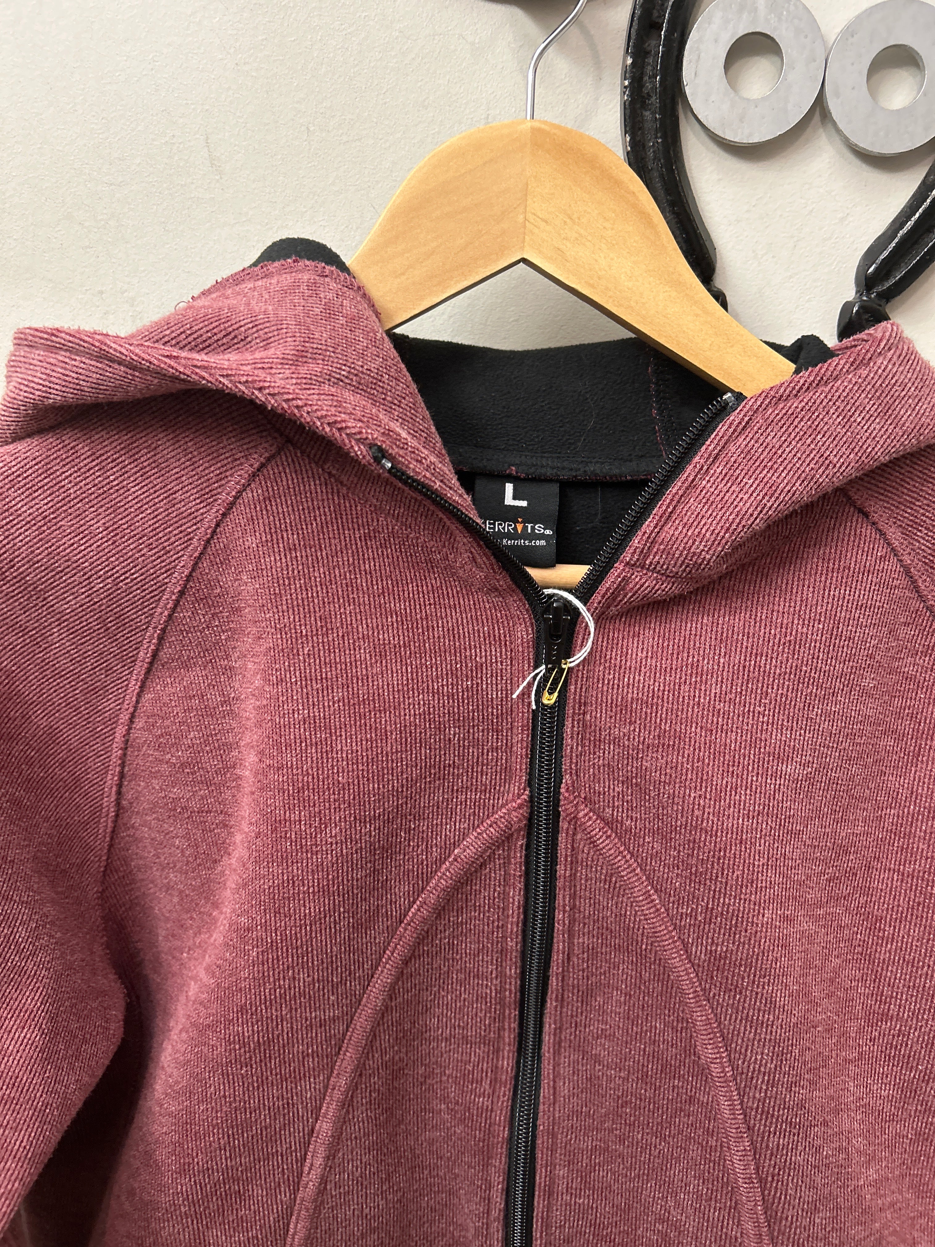 Kerrits Red Hoody Large-Vest-Consignment-Evolution Equestrian Co.