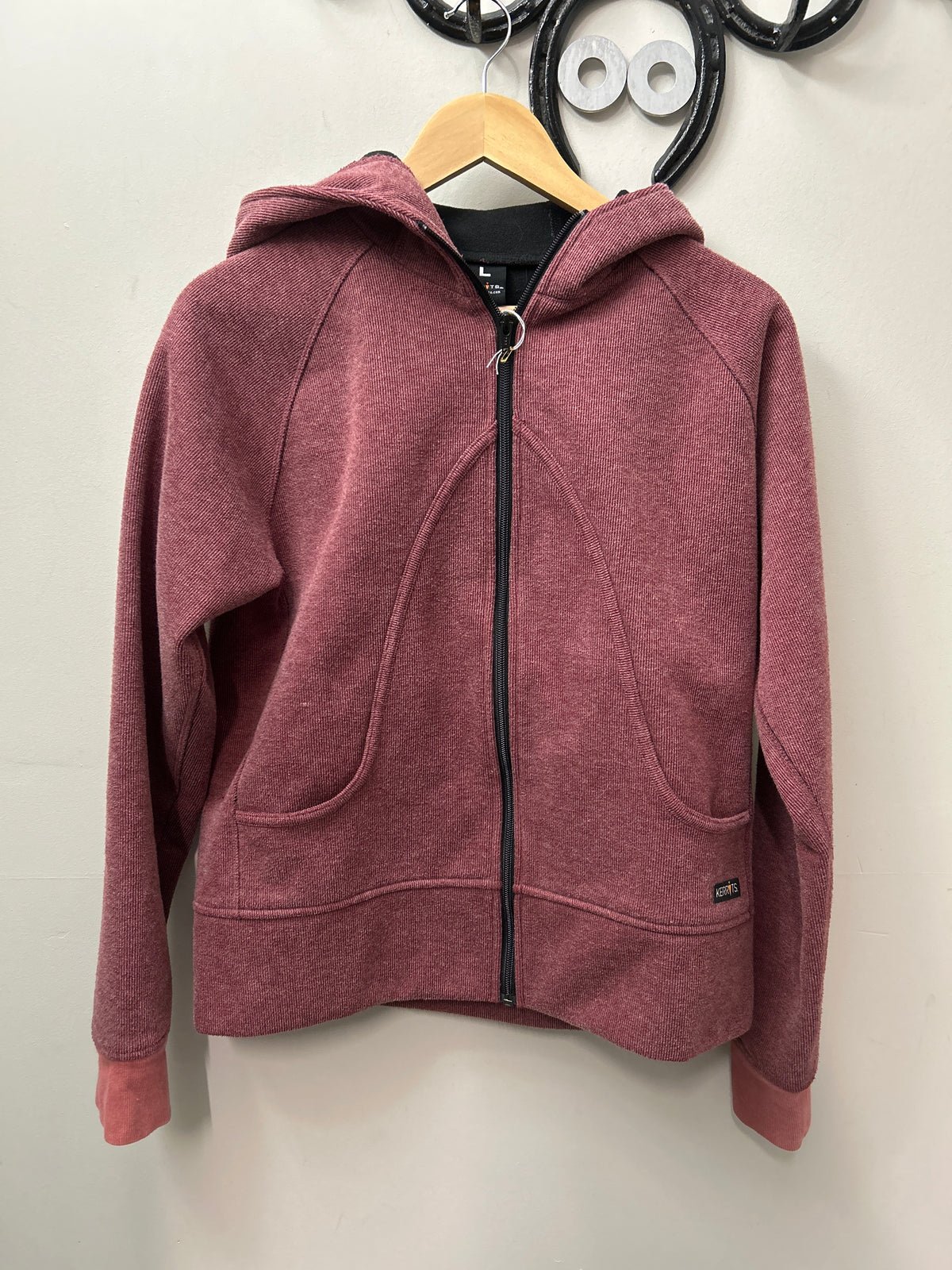 Kerrits Red Hoody Large-Vest-Consignment-Evolution Equestrian Co.
