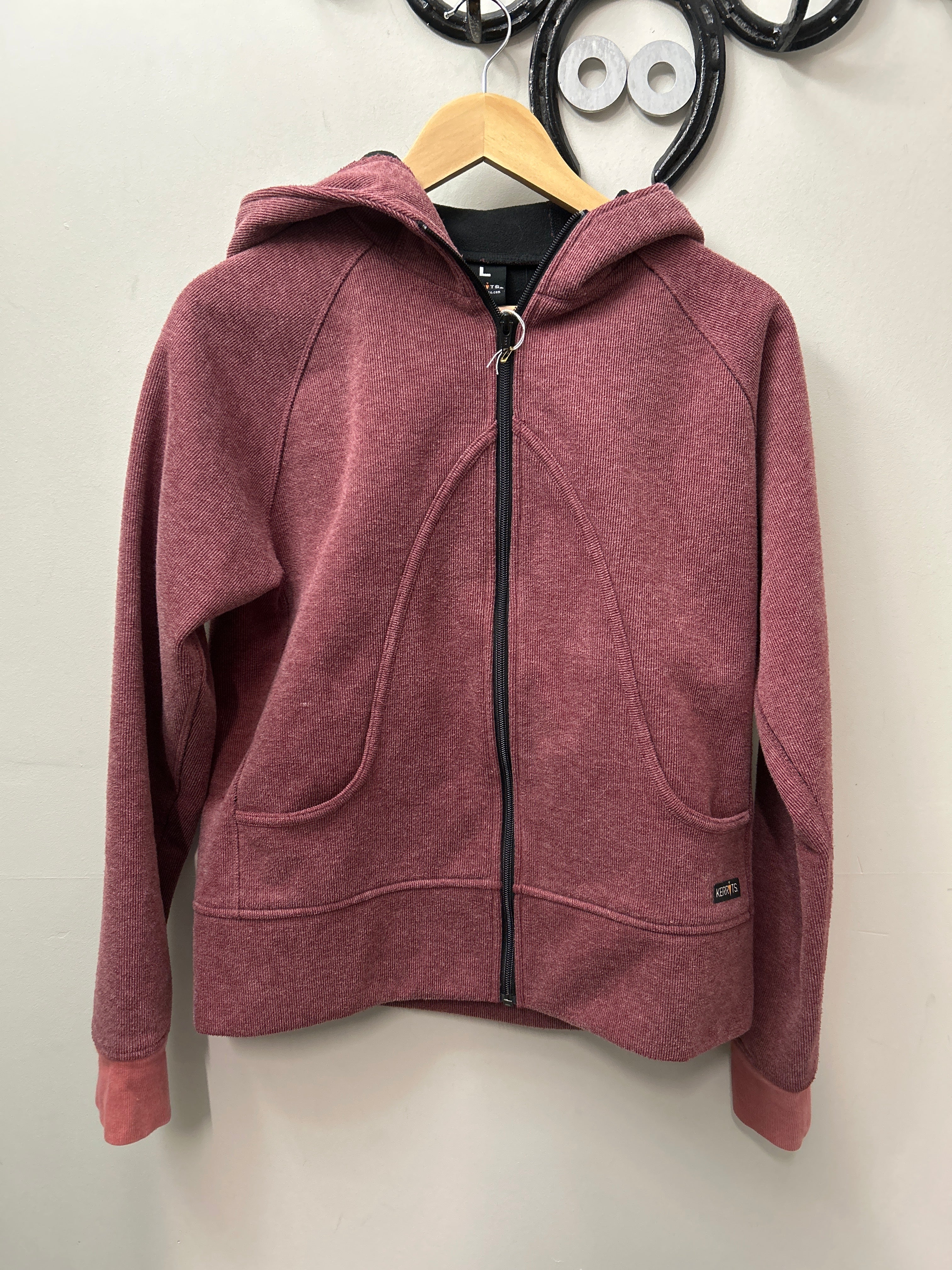 Kerrits Red Hoody Large-Vest-Consignment-Evolution Equestrian Co.