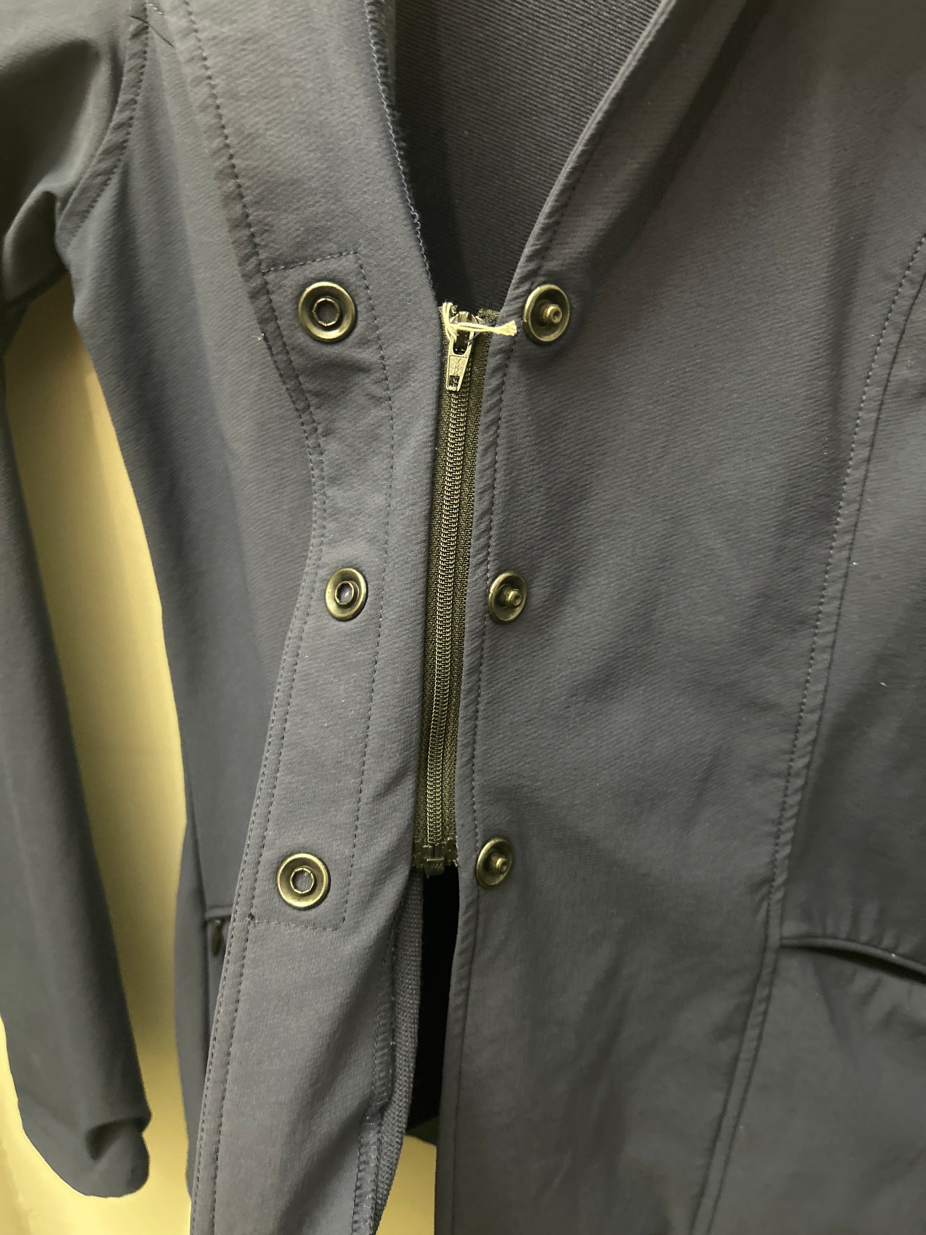 Kerrits Show Jacket Navy Medium-Show Jacket-Consignment-Evolution Equestrian Co.