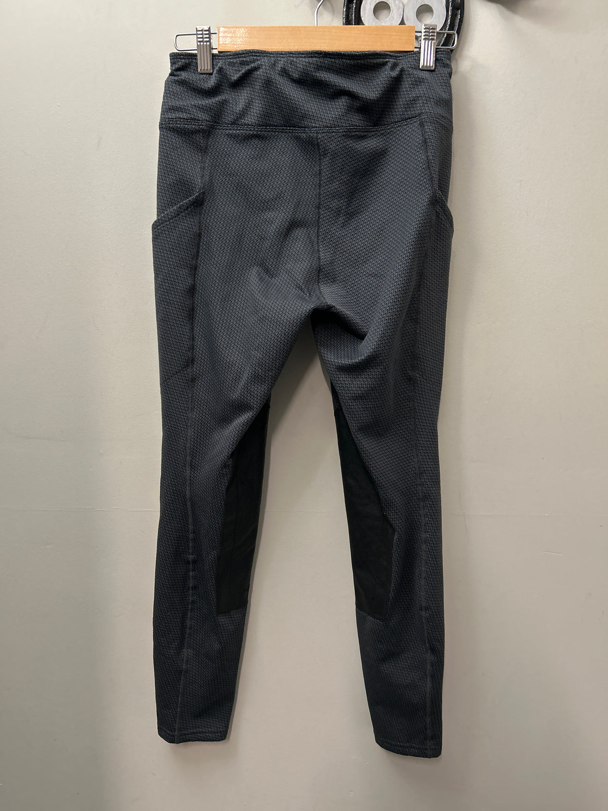 Kerrits Winter Knee Patch Breeches Medium-Breeches-Consignment-Evolution Equestrian Co.
