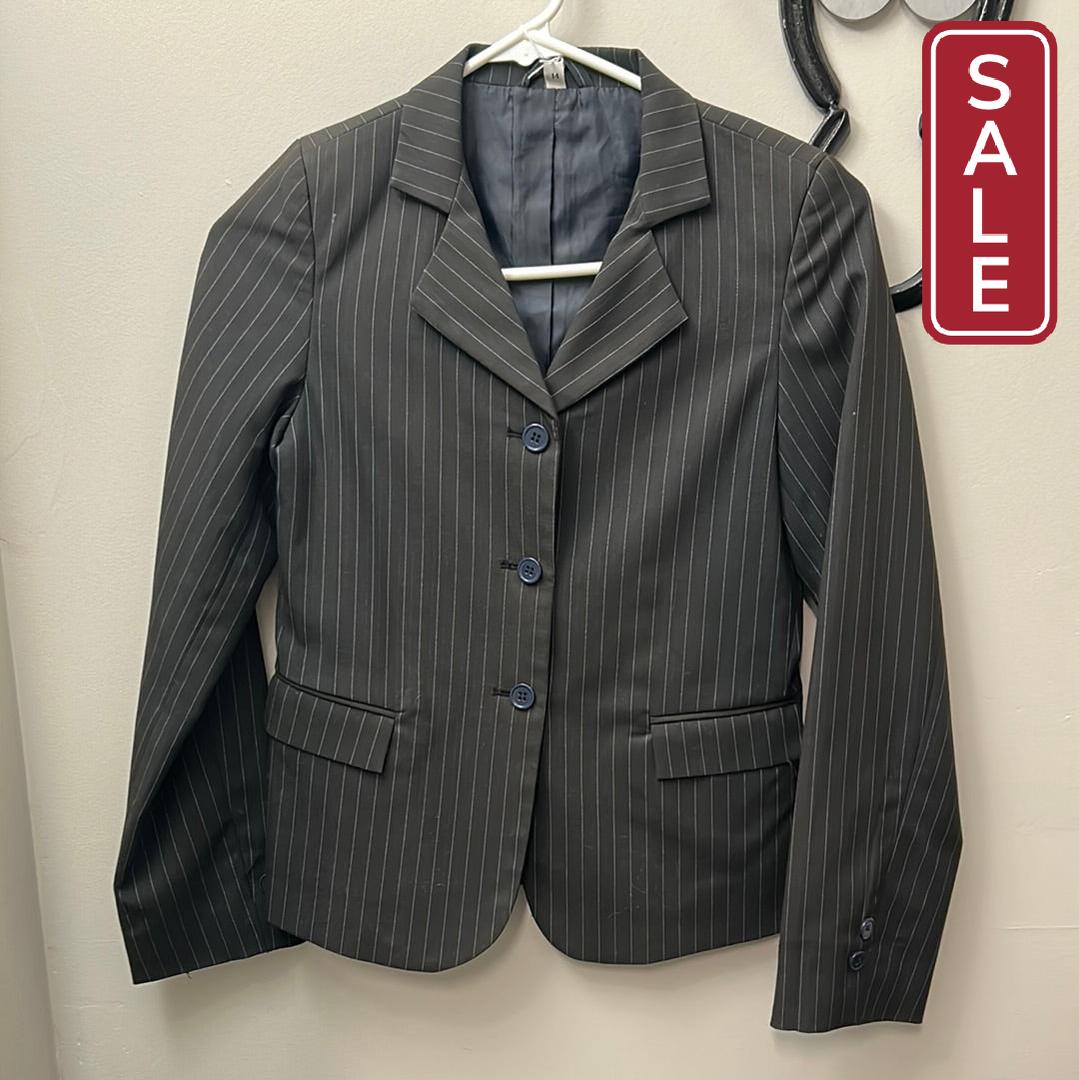 Kids English Show Jacket 14-Riding Clothes-Consignment-Evolution Equestrian Co.