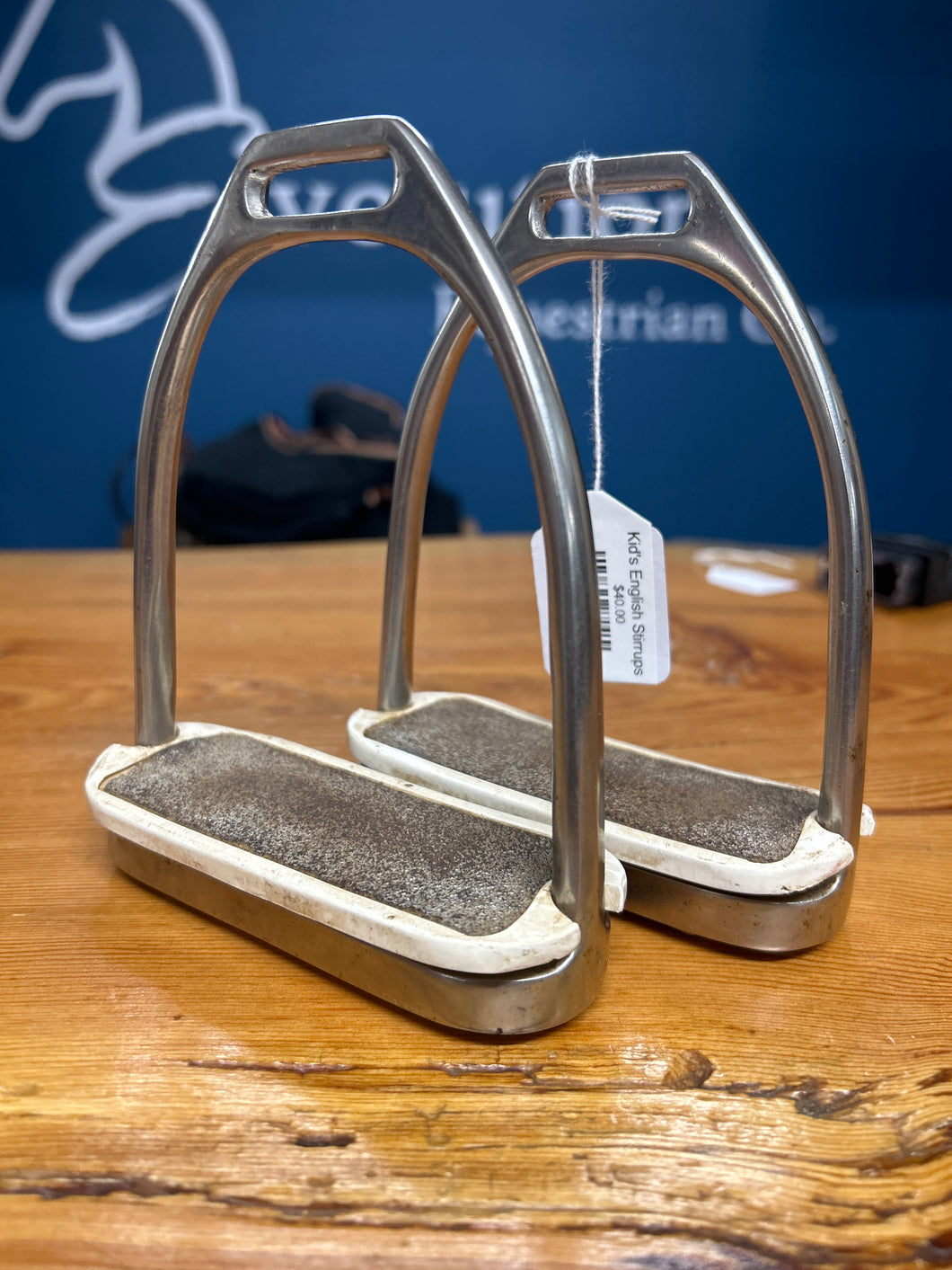 Kid's English Stirrups-English Stirrups-Consignment-Evolution Equestrian Co.