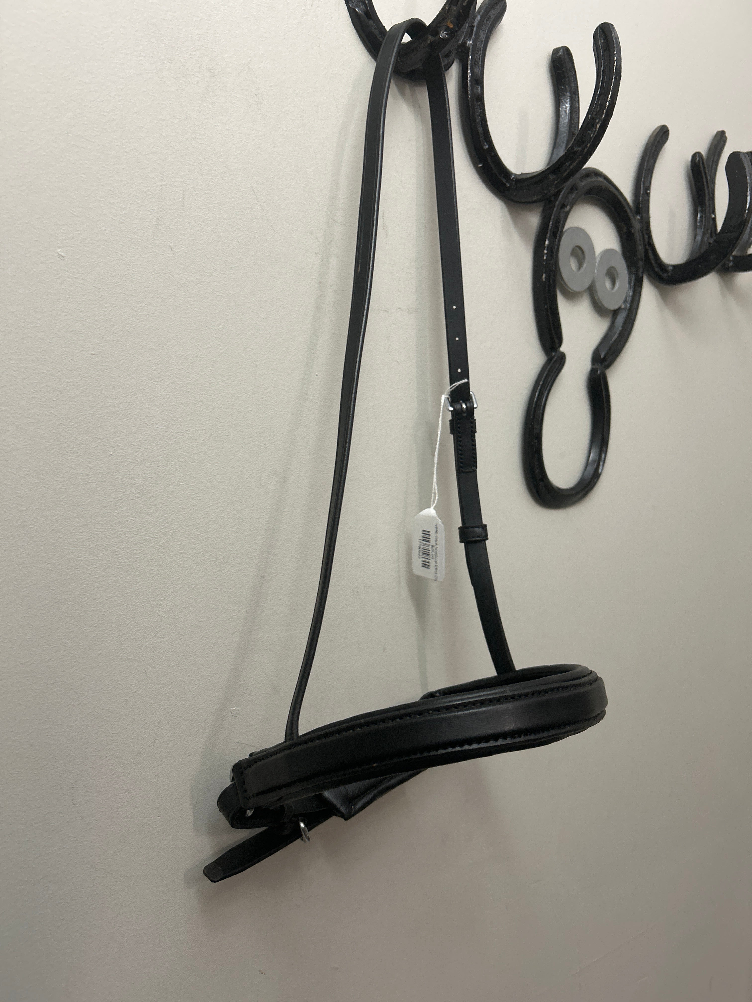 Kieffer Crank Noseband Black Cob-English Bridle-Consignment-Evolution Equestrian Co.