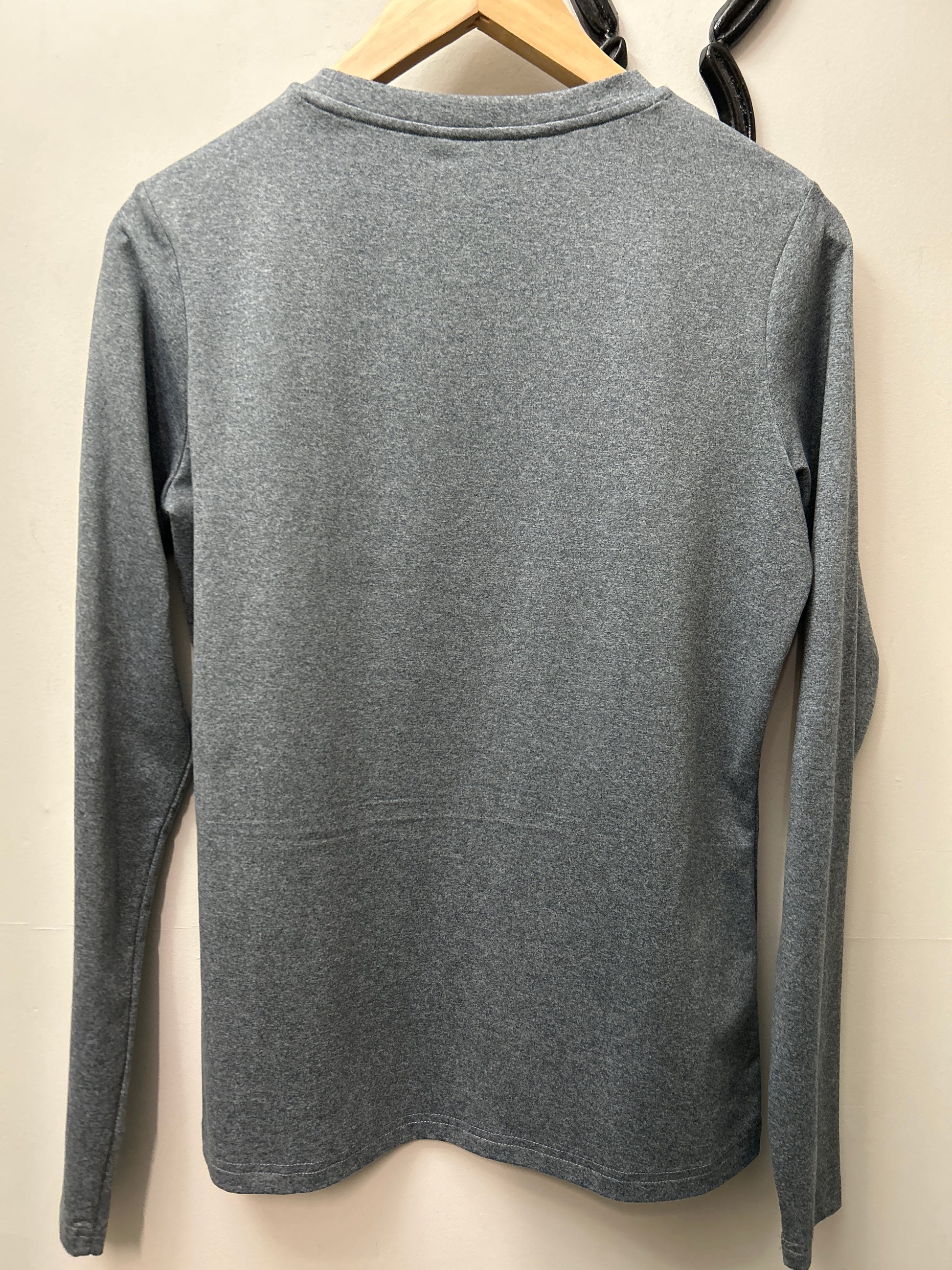 Kingsland Grey Long Sleeve Shirt Small-Riding Shirts-Consignment-Evolution Equestrian Co.