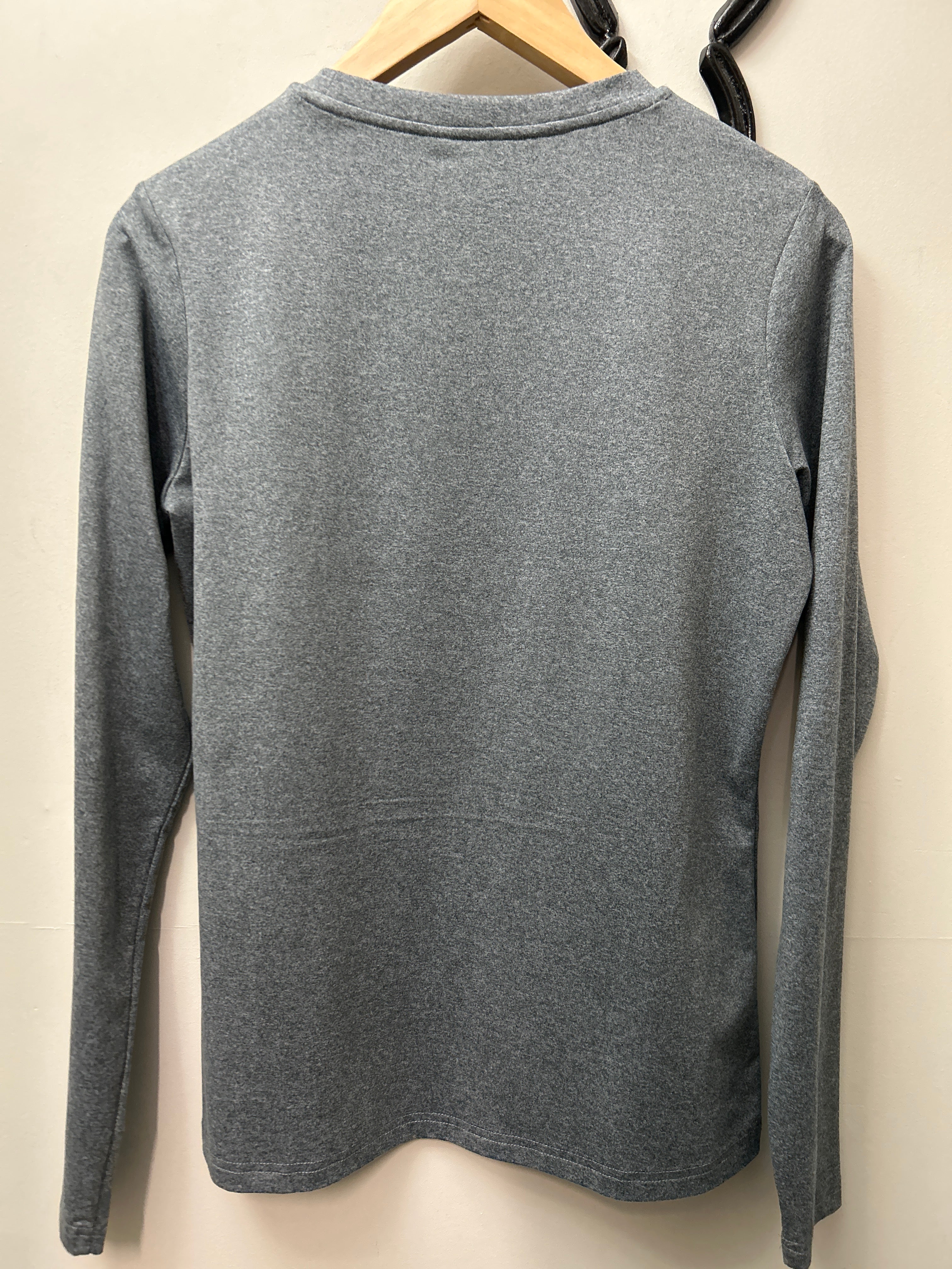 Kingsland Grey Long Sleeve Shirt Small-Riding Shirts-Consignment-Evolution Equestrian Co.