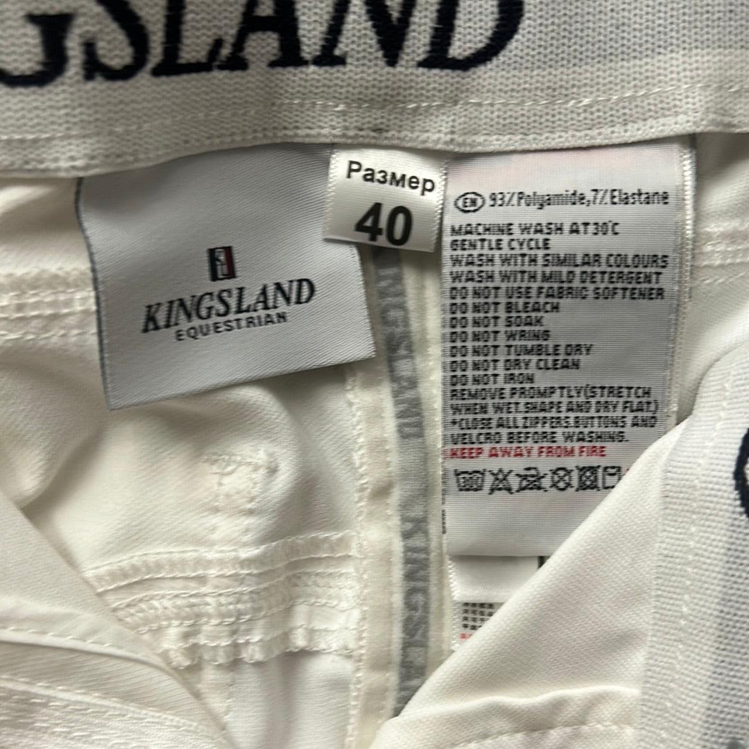 Kingsland Kamber Smart Temp K-Grip Breeches-Riding Clothes-Consignment-Evolution Equestrian Co.