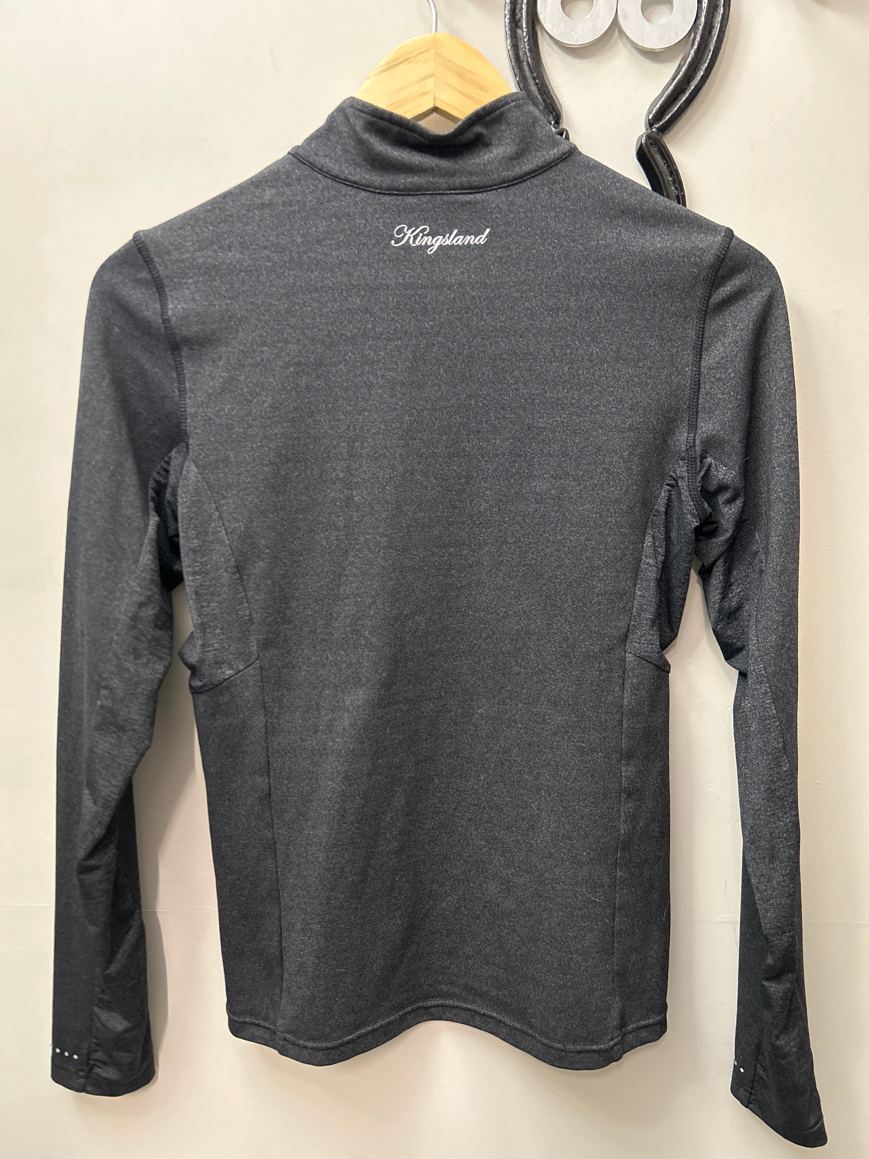 Kingsland Quarter Zip Shirt Small-Riding Shirts-Consignment-Evolution Equestrian Co.