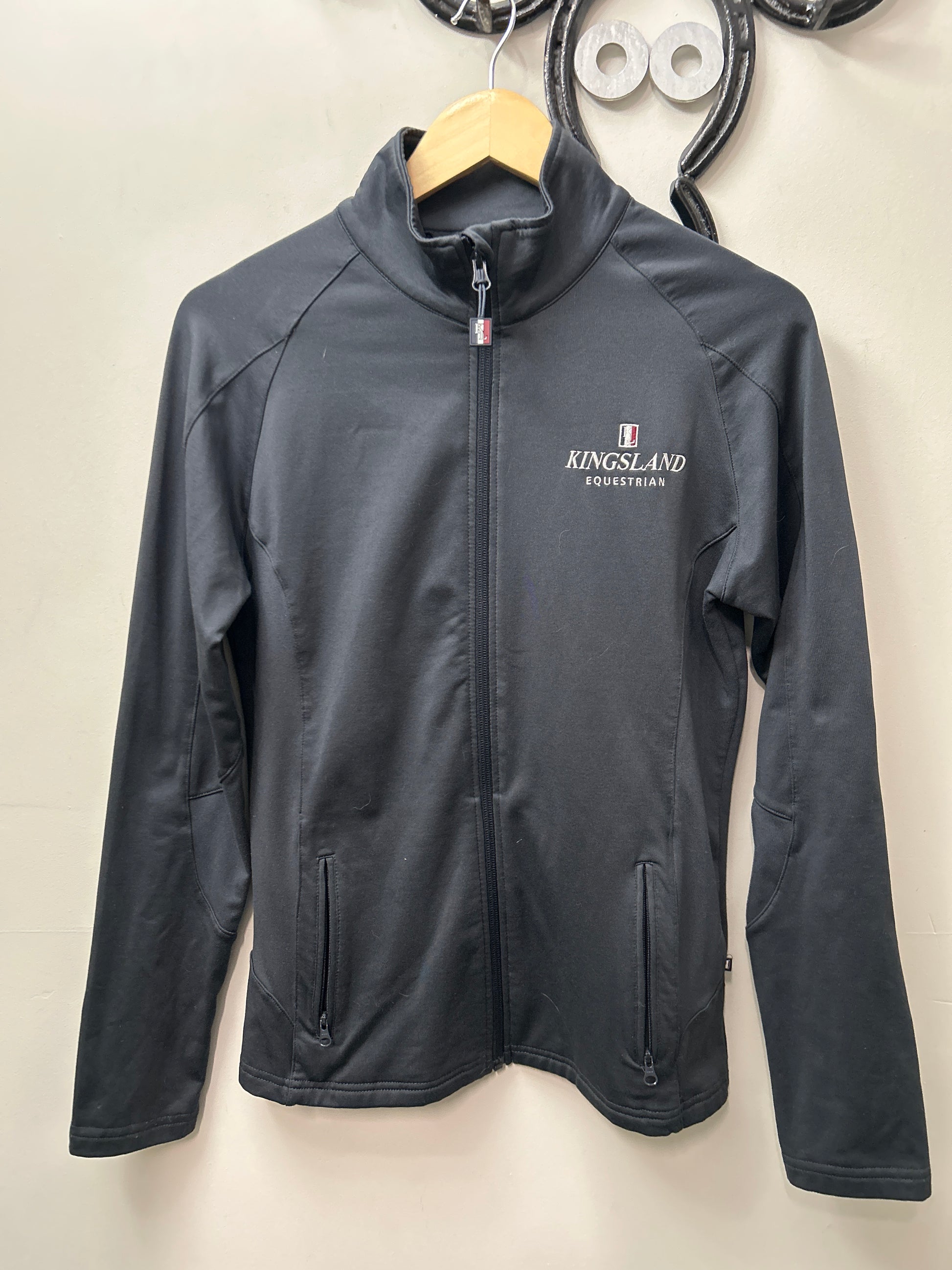 Kingsland Zip Up Jacket Medium-Riding Shirts-Consignment-Evolution Equestrian Co.