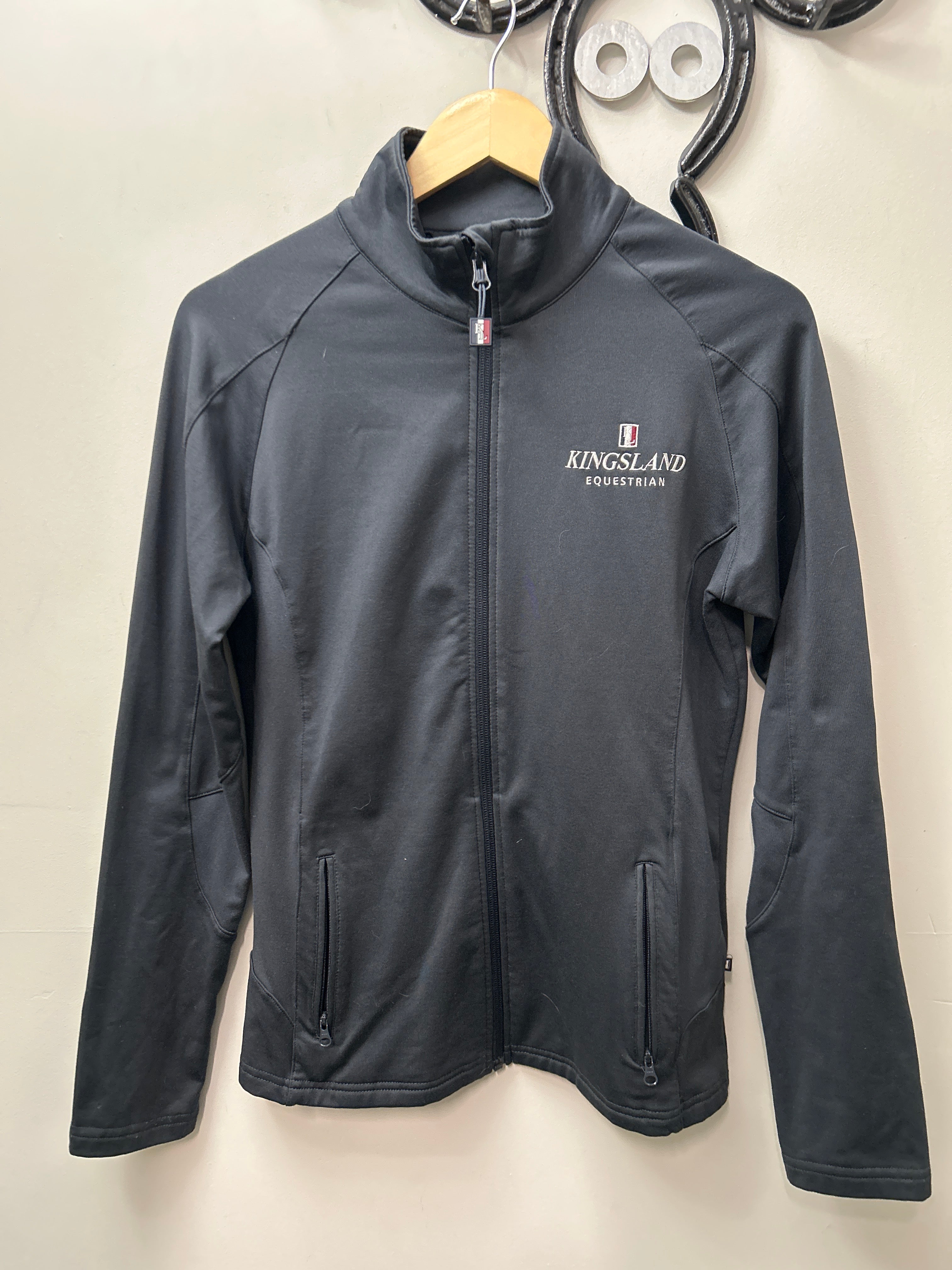 Kingsland Zip Up Jacket Medium-Riding Shirts-Consignment-Evolution Equestrian Co.